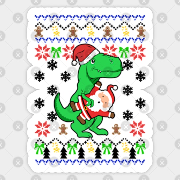 Ugly dinosaur sweater 2025